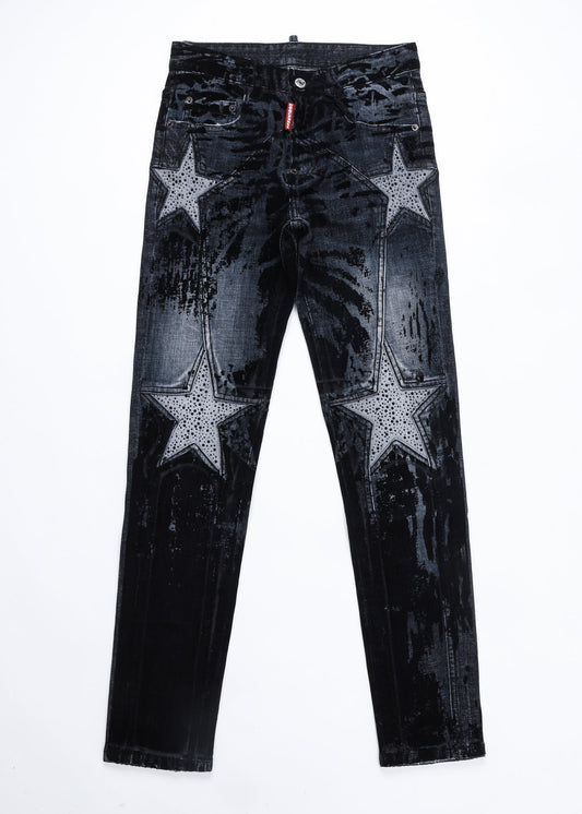 DSQ2 Jeans Black Star
