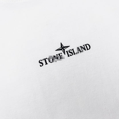 ST0NE lSLAND Pure Cotton T-Shirt #40