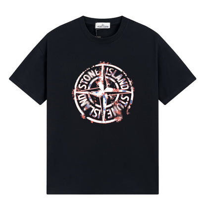 ST0NE lSLAND Pure Cotton T-Shirt #50