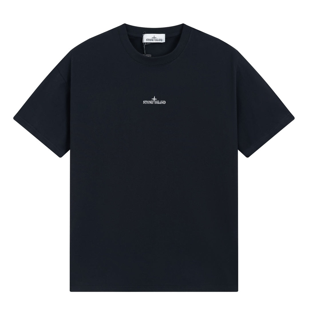 ST0NE lSLAND Pure Cotton T-Shirt #38