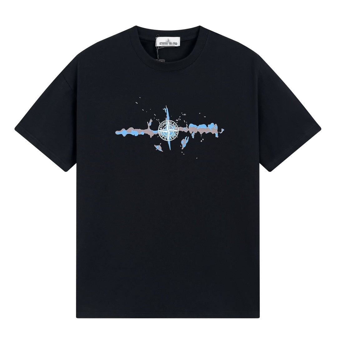 ST0NE lSLAND Pure Cotton T-Shirt #31