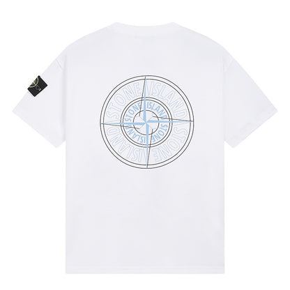ST0NE lSLAND Pure Cotton T-Shirt #43