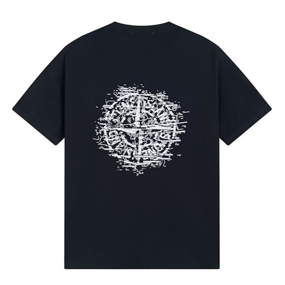 ST0NE lSLAND Pure Cotton T-Shirt #40