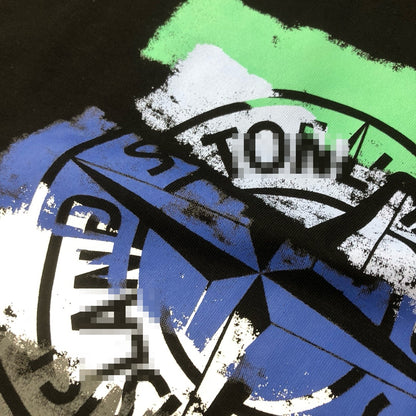 ST0NE lSLAND Pure Cotton T-Shirt #49