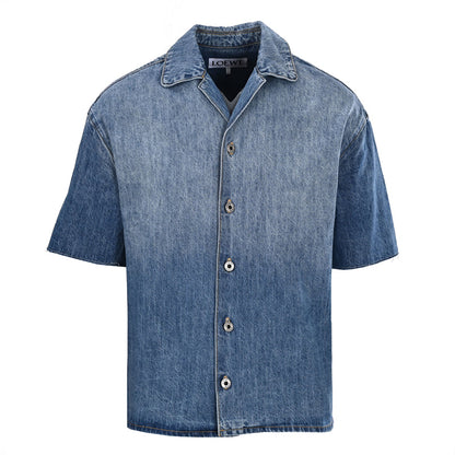 Lowe Short-Sleeve Denim Shirt