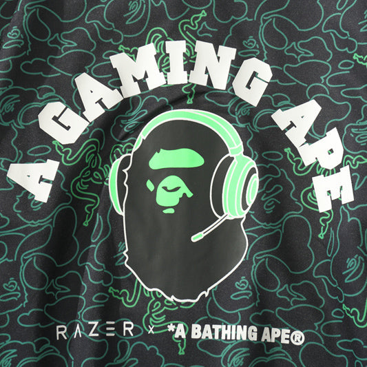 BAPE Snake Camo Shark Zip Hoodie
