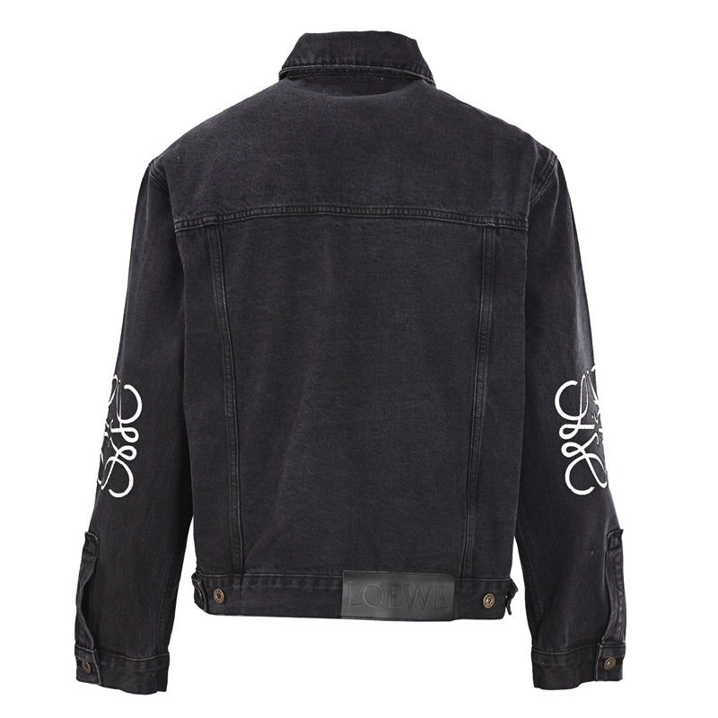 Lowe Embroidered Denim Jacket