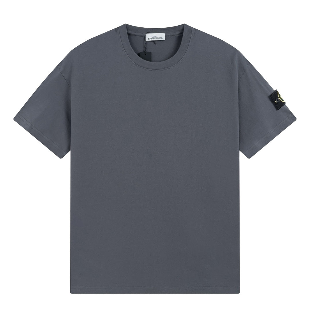 ST0NE lSLAND Pure Cotton T-Shirt #29