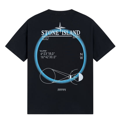 ST0NE lSLAND Pure Cotton T-Shirt #25
