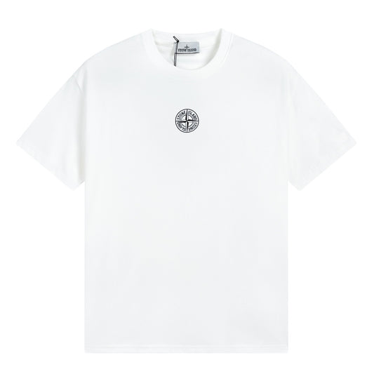 ST0NE lSLAND Pure Cotton T-Shirt #25