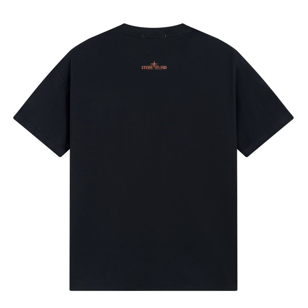 ST0NE lSLAND Pure Cotton T-Shirt #26