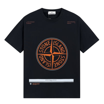 ST0NE lSLAND Pure Cotton T-Shirt #26
