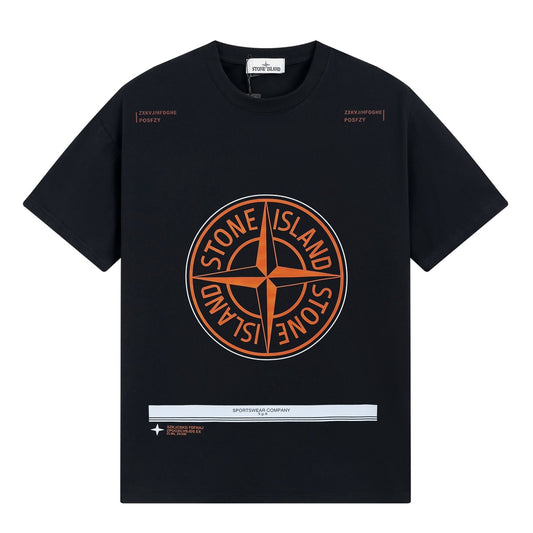 ST0NE lSLAND Pure Cotton T-Shirt #26