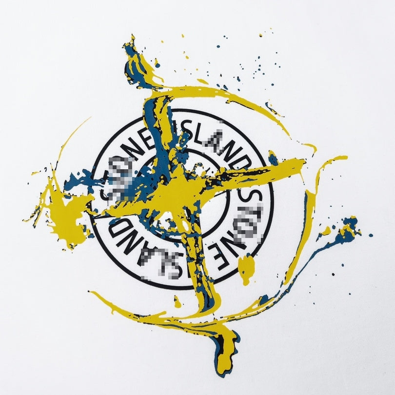 ST0NE lSLAND Pure Cotton T-Shirt #28