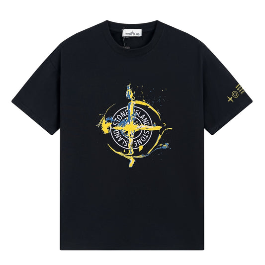 ST0NE lSLAND Pure Cotton T-Shirt #28