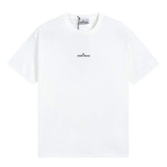 ST0NE lSLAND Pure Cotton T-Shirt #30