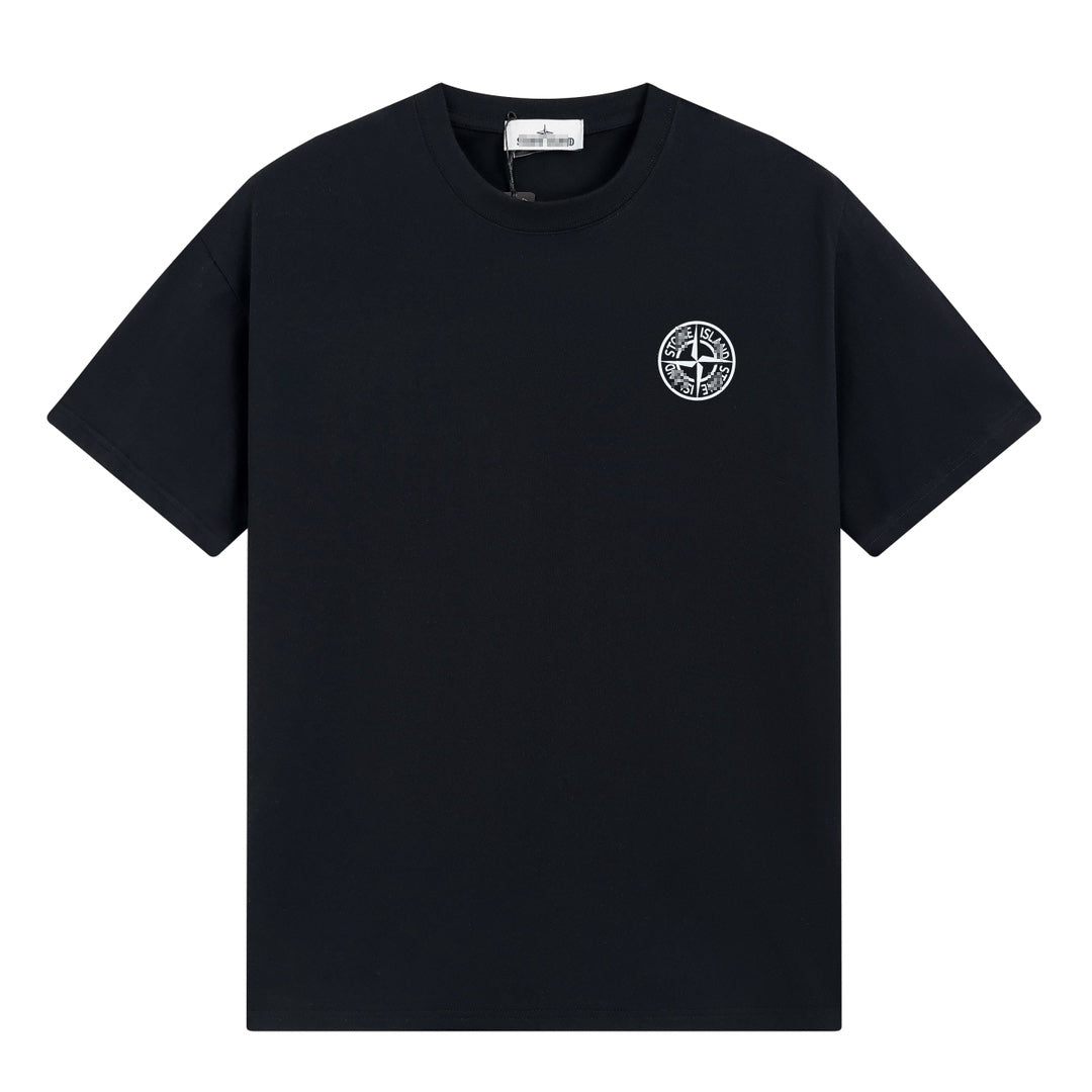 ST0NE lSLAND Pure Cotton T-Shirt #32