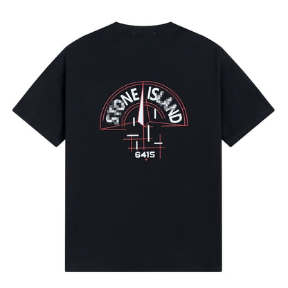 ST0NE lSLAND Pure Cotton T-Shirt #32