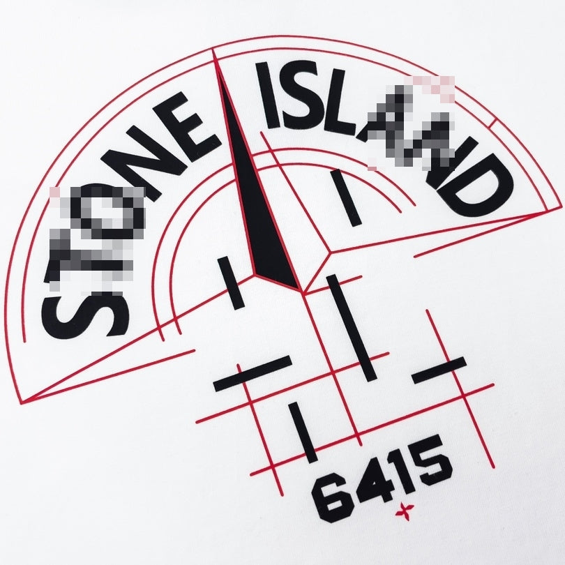 ST0NE lSLAND Pure Cotton T-Shirt #32