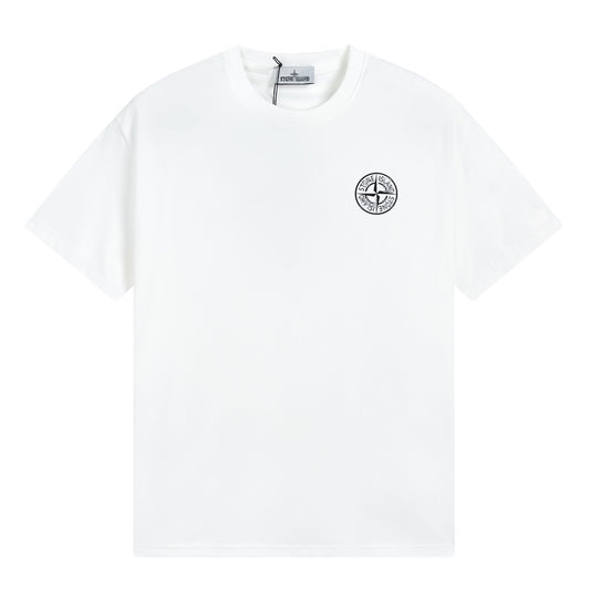ST0NE lSLAND Pure Cotton T-Shirt #32
