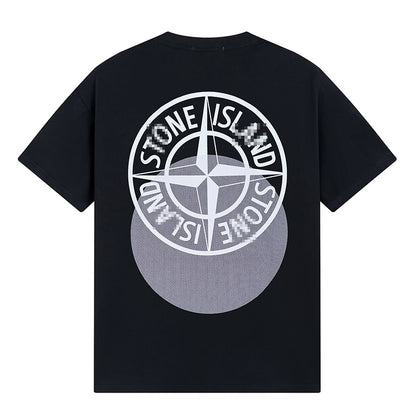 ST0NE lSLAND Pure Cotton T-Shirt #33