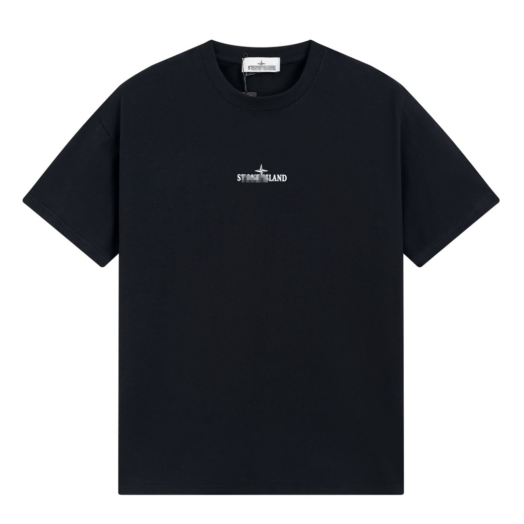 ST0NE lSLAND Pure Cotton T-Shirt #34