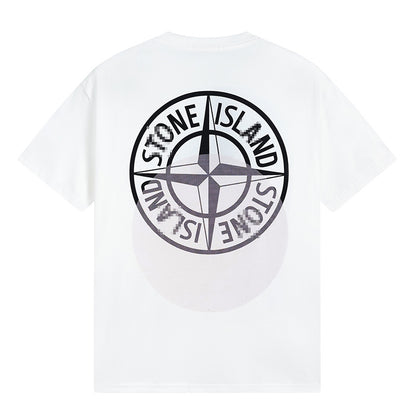 ST0NE lSLAND Pure Cotton T-Shirt #33