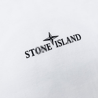 ST0NE lSLAND Pure Cotton T-Shirt #33