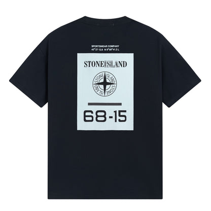 ST0NE lSLAND Pure Cotton T-Shirt #35