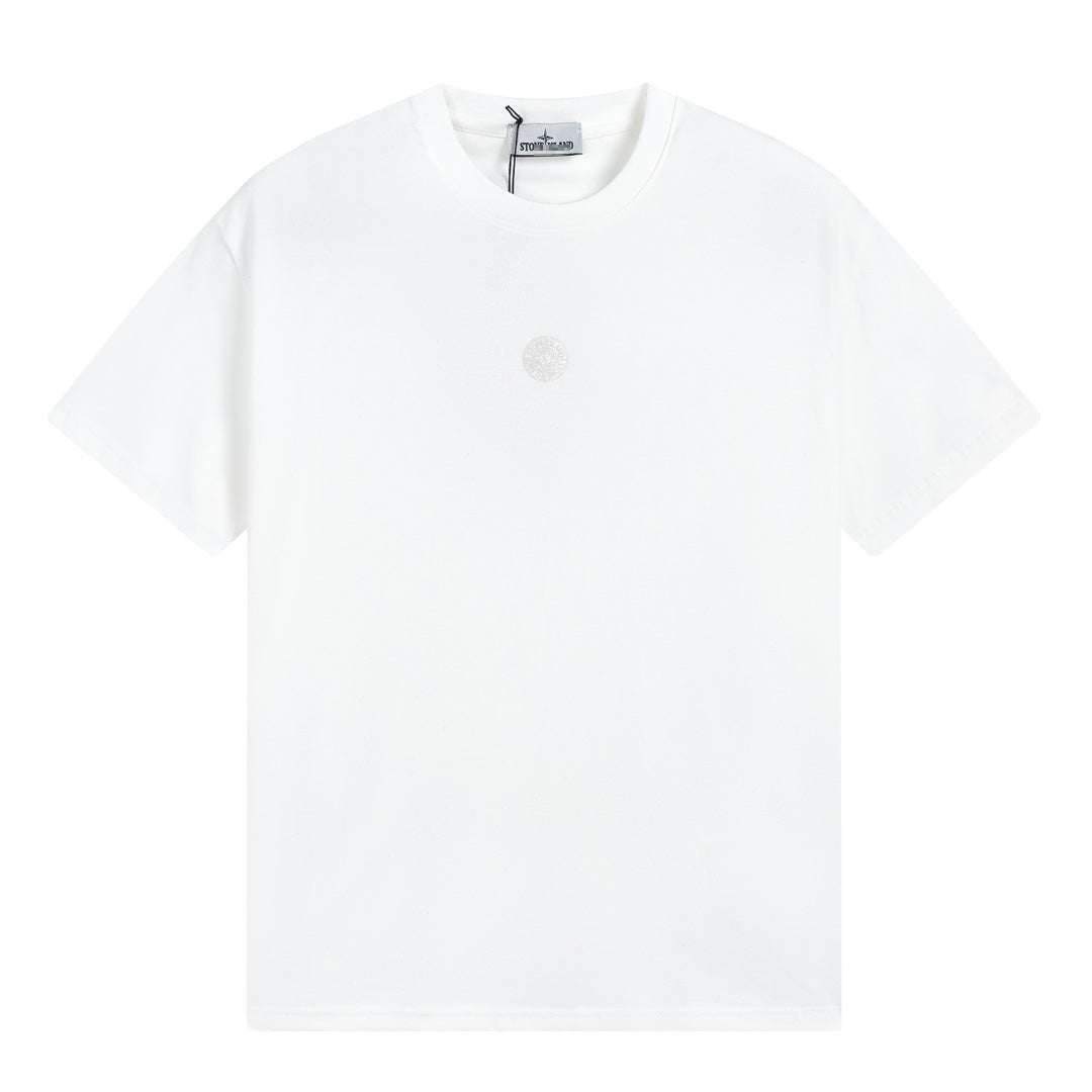 ST0NE lSLAND Pure Cotton T-Shirt #35