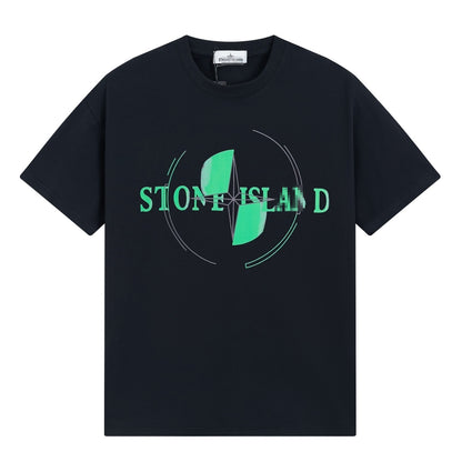 ST0NE lSLAND Pure Cotton T-Shirt #36