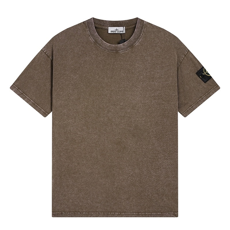 ST0NE lSLAND Washed Fabric T-Shirt #42