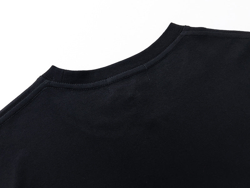 BAPE Multicolor Plaid Side Ape Head Men's T-Shirt - Black