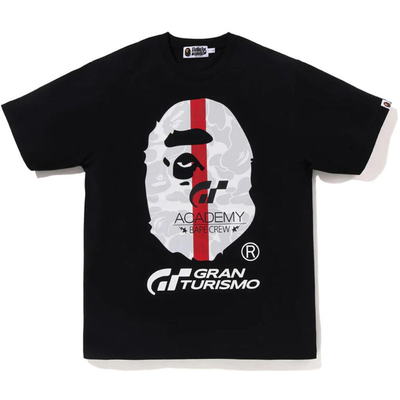 BAPE x Gran Turismo Ape Head Men's T-Shirt - Black