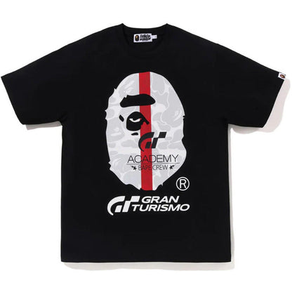 BAPE x Gran Turismo Ape Head Men's T-Shirt - Black