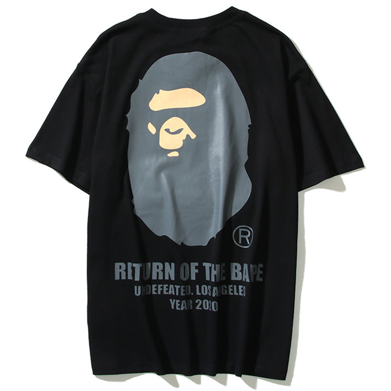 BAPE Return of the Bape Back Print Men's T-Shirt - White