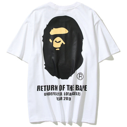 BAPE Return of the Bape Back Print Men's T-Shirt - White