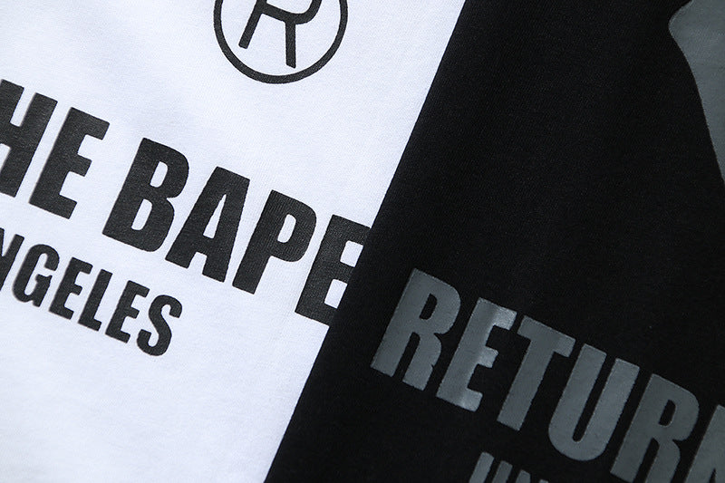 BAPE Return of the Bape Back Print Men's T-Shirt - White