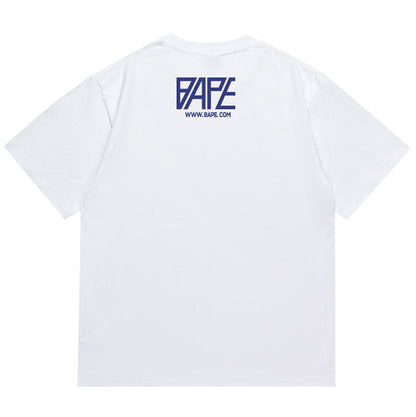 BAPE Monogram Ape Head Men's Graphic T-Shirt - Black