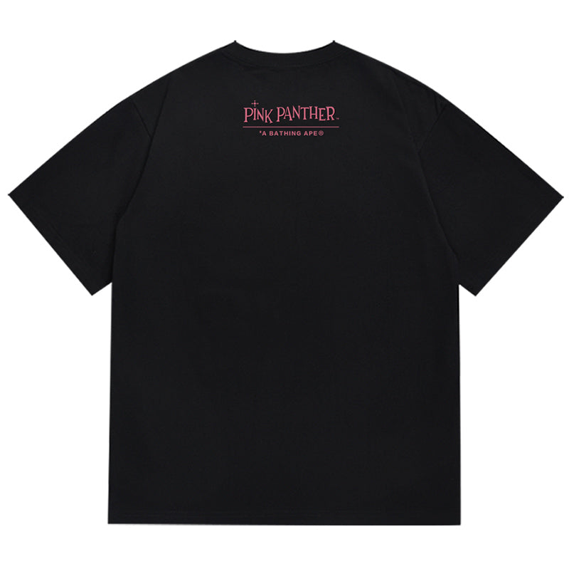 BAPE x Pink Panther Ape Head Men's T-Shirt - Pink