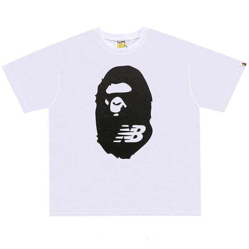 BAPE x New Balance Ape Head Men's T-Shirt - Apricot