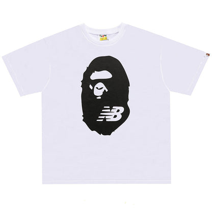 BAPE x New Balance Ape Head Men's T-Shirt - Apricot