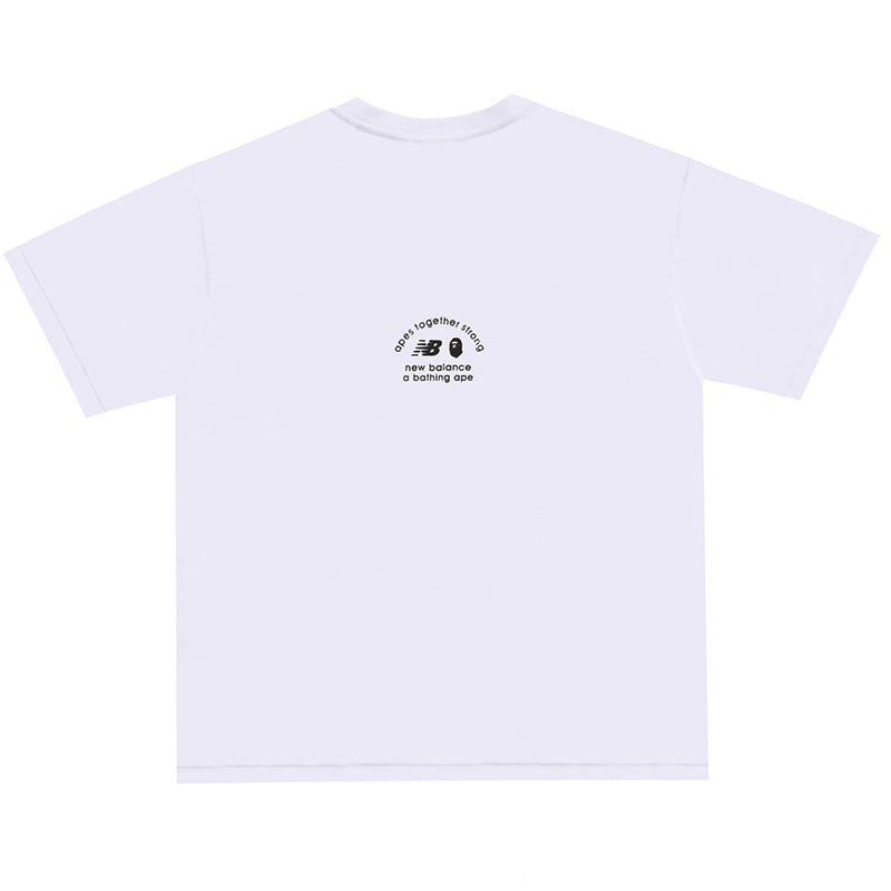 BAPE x New Balance Ape Head Men's T-Shirt - Apricot