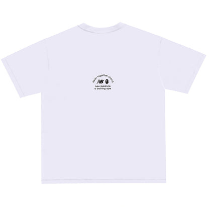 BAPE x New Balance Ape Head Men's T-Shirt - Apricot