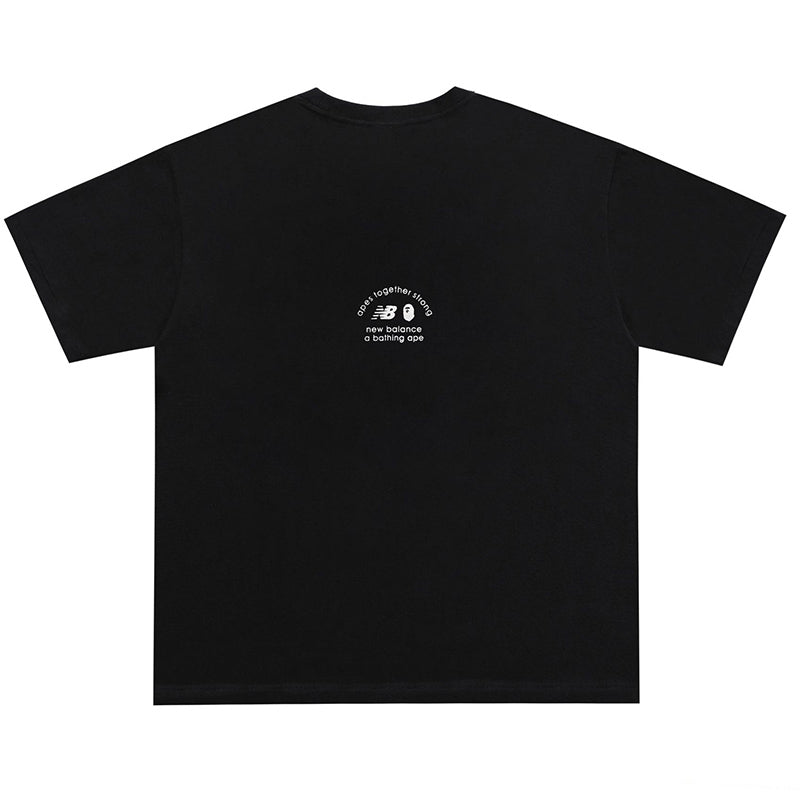 BAPE x New Balance Ape Head Men's T-Shirt - Apricot