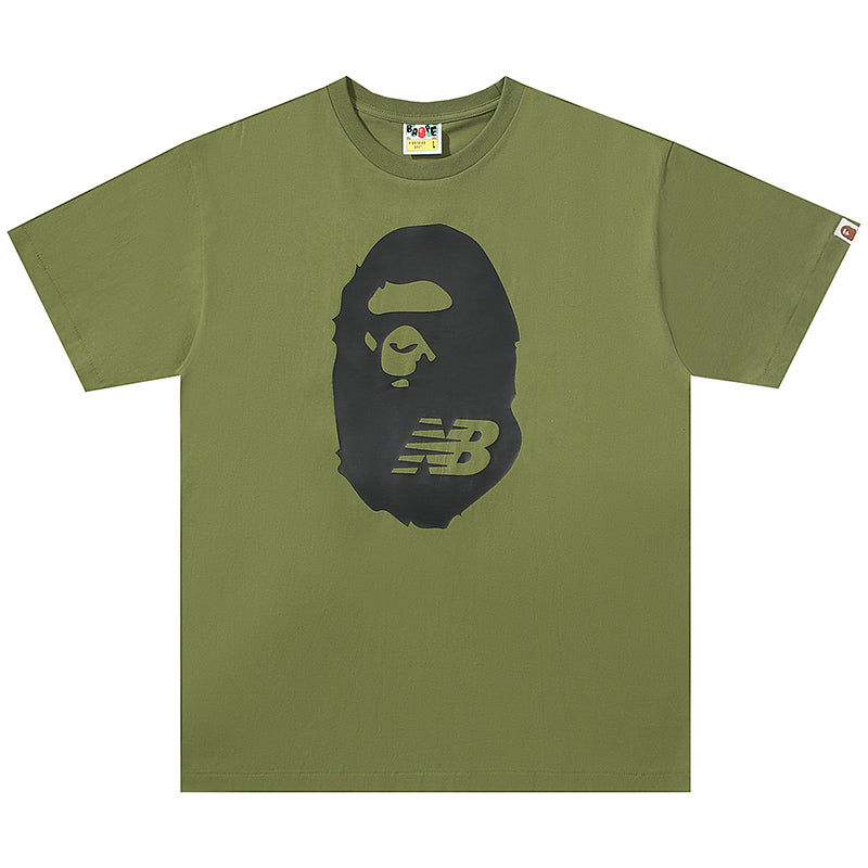 BAPE x New Balance Ape Head Men's T-Shirt - Apricot