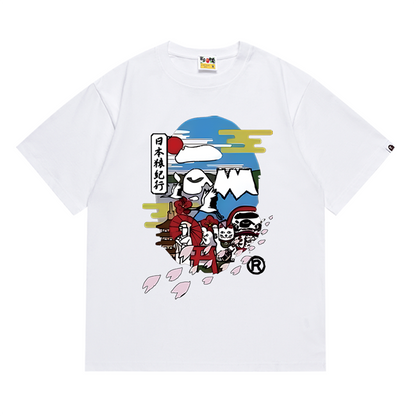 BAPE Japan Culture Ape Head Men's T-Shirt - Black