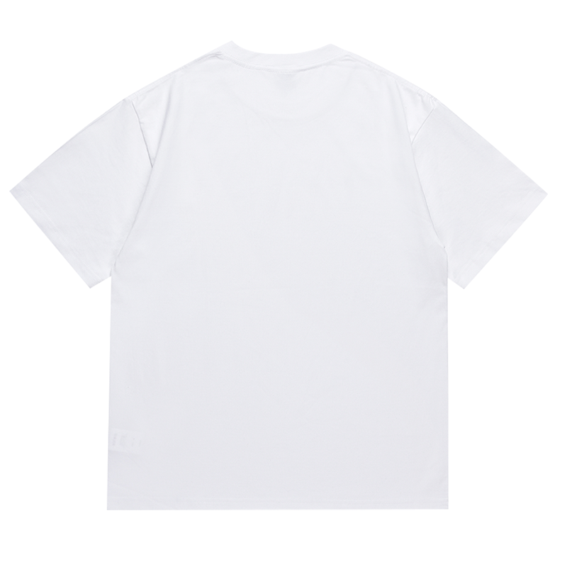 BAPE Green Color Camo College Men's T-Shirt - White