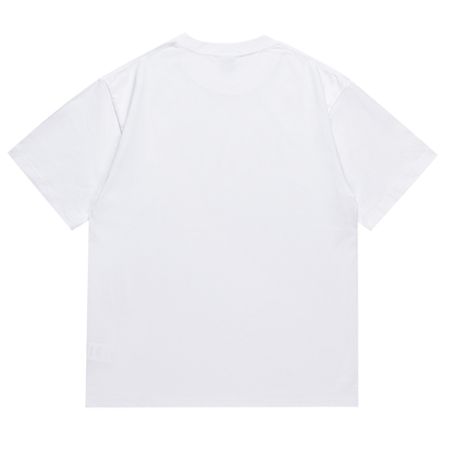 BAPE Green Color Camo College Men's T-Shirt - White