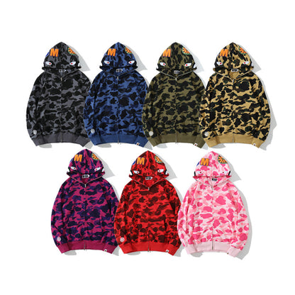 BAPE WGM Camo Zip Hoodie - Eight Colorways